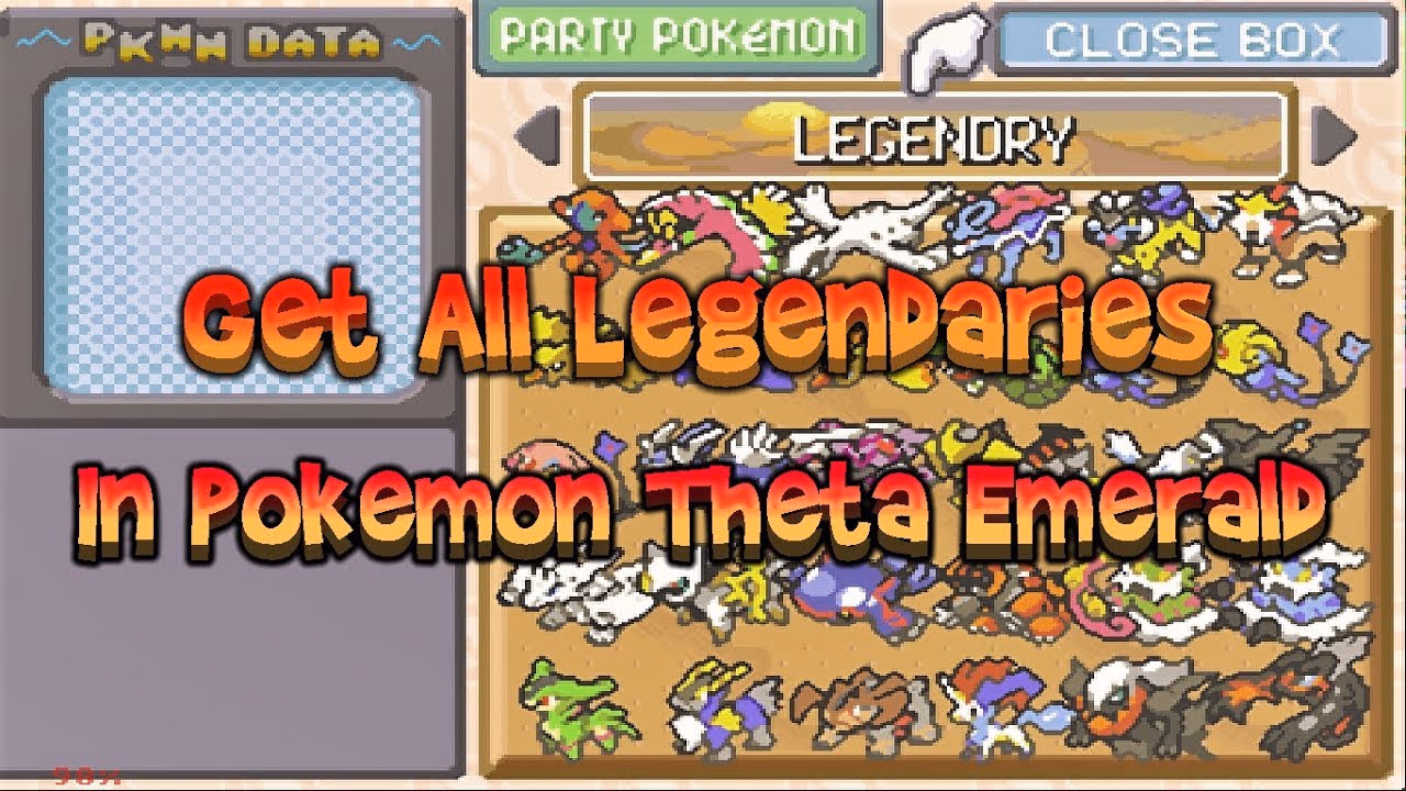 Pokémon Theta Emerald Guides